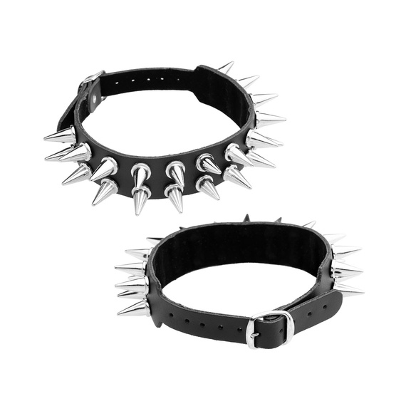 obroża 2-rzędowa KOLEC SPIKE WYSOKI