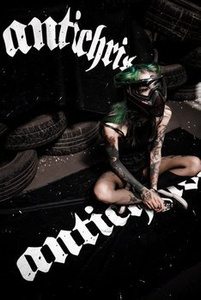 ręcznik kąpielowy HOLY BLVK BEACH - ANTICHRIST