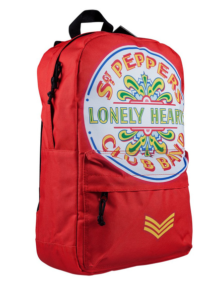 plecak THE BEATLES - LONELY HEARTS RED