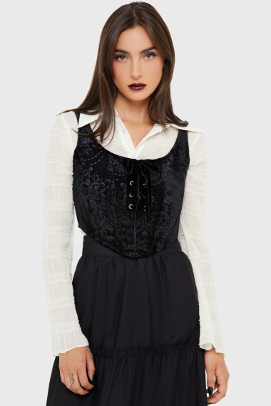 gorsetowy top KILLSTAR - NIGHTREIN