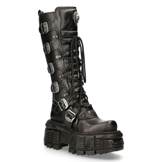 buty NEW ROCK ITALI NEGRO, NOMADA NEGRO, TANK NEGRO SIN [M-272-S3]
