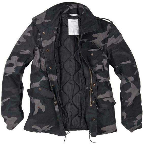 kurtka M65 US-FIELDJACKET blackcamo