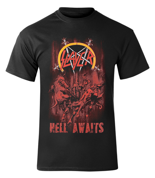 koszulka SLAYER - HELL AWAITS