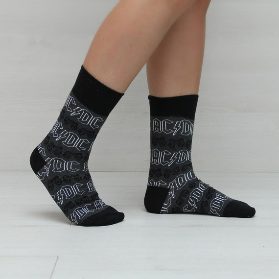 skarpetki AC/DC - LOGO