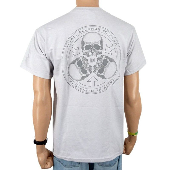 koszulka 30 SECONDS TO MARS - SILVER SKULL