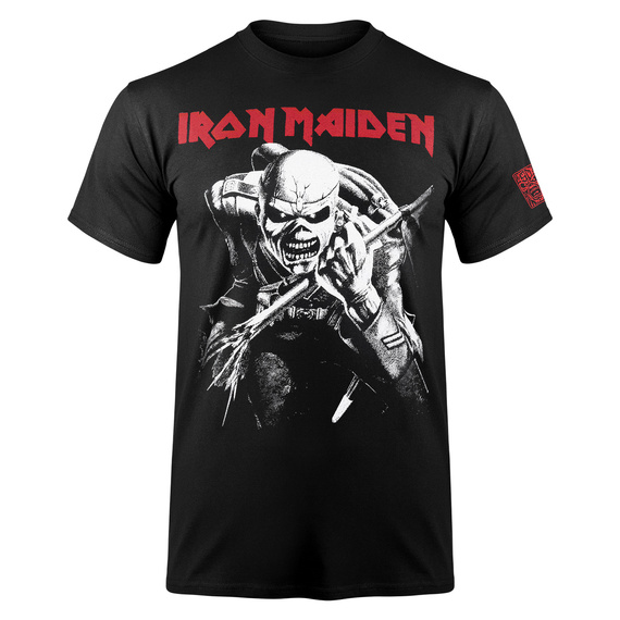 koszulka IRON MAIDEN - 50 TROOPER CHARGE WHITE