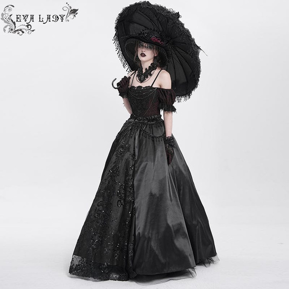 suknia DEVIL FASHION - BLACK GOTHIC 
