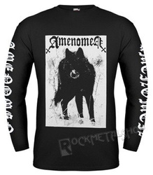 longsleeve AMENOMEN - SNOW WOLF (OMEN037LO BLACK)