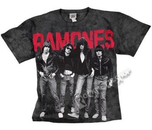 koszulka RAMONES - DEBIUT ALBUM barwiona