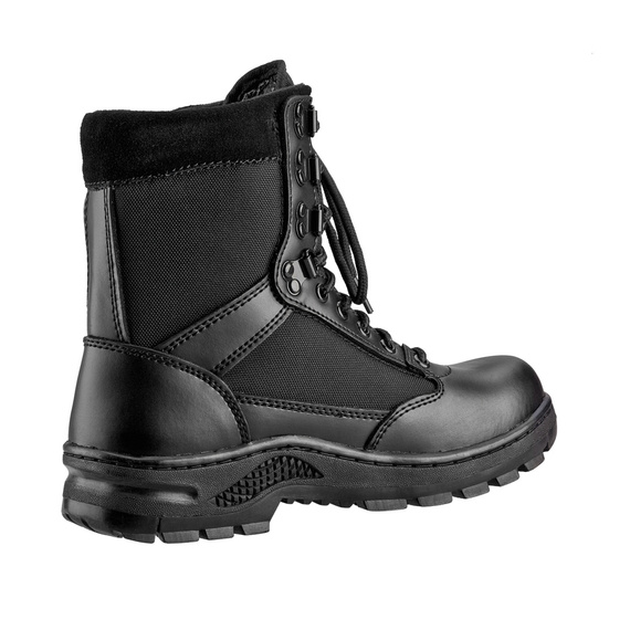 obuwie taktyczne SECURITY BOOT 9-cio dziurkowe CZARNE