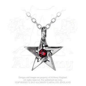 wisior CRYSTAL PENTAGRAM