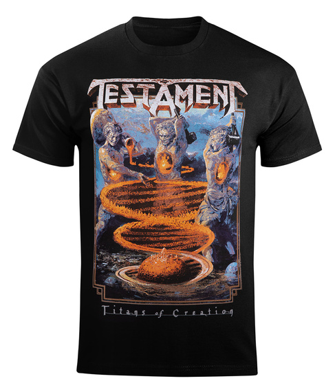 koszulka TESTAMENT - TITANS OF CREATION, USZKODZONA