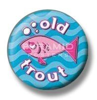 przypinka OLD TROUT 
