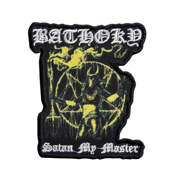 naszywka termiczna BATHORY - SATAN MY MASTER