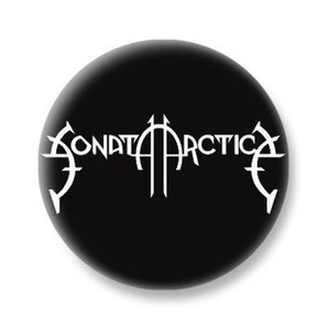 przypinka SONATA ARCTICA - WHITE LOGO