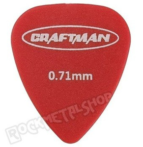 kostka gitarowa CRAFTMAN - MATTE ABS RED WP-600Q