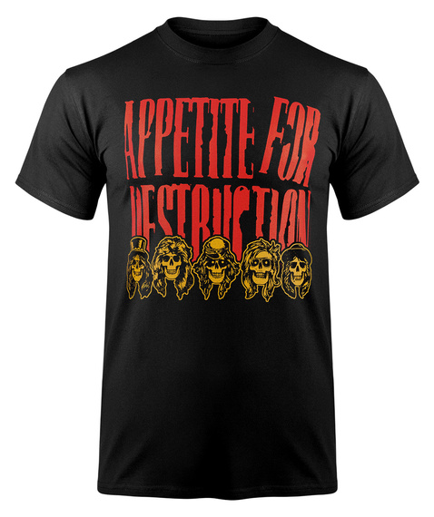 koszulka GUNS N' ROSES - APPETITE FOR DESTRUCTION FACES