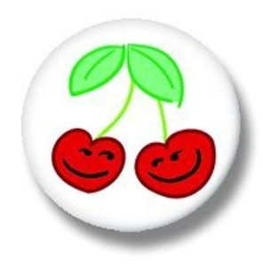 przypinka CHERRIES