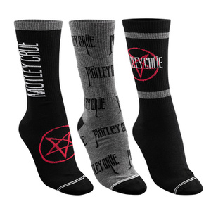 skarpetki MÖTLEY CRÜE - ASSORTED zestaw 3 par