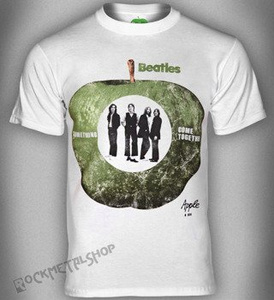 koszulka THE BEATLES - SOMETHING/COME TOGETHER biała