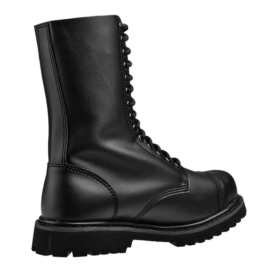 glany BRANDIT - VEGANTOM (14 dziurek - CZARNE), USZKODZONE