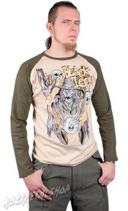 longsleeve BLACK ICON - THE EYE OF DEATH khaki / beżowy (LICON028)