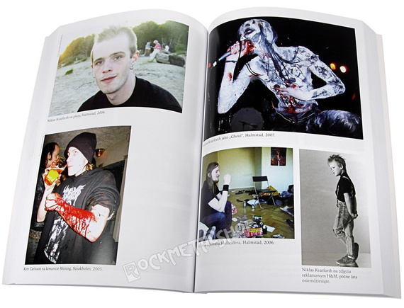 książka KREW OGIEŃ ŚMIERĆ - HISTORIA SZWEDZKIEGO METALU Ika Johannesson, Jon Jefferson Klingberg