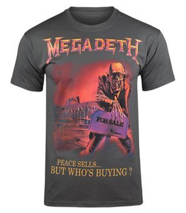 koszulka MEGADETH - PEACE SELLS... BUT WHO'S BUYING?