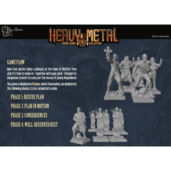 gra planszowa 1589 - AN ADVENTURE WITH POWERWOLF