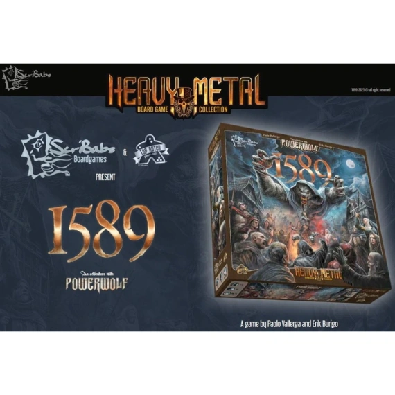 gra planszowa 1589 - AN ADVENTURE WITH POWERWOLF