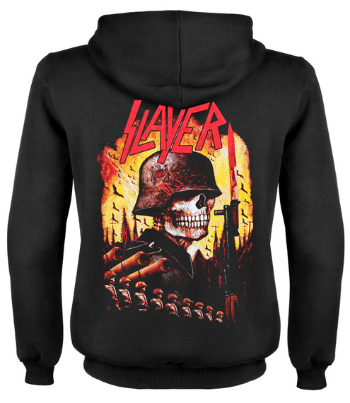 bluza SLAYER rozpinana, z kapturem
