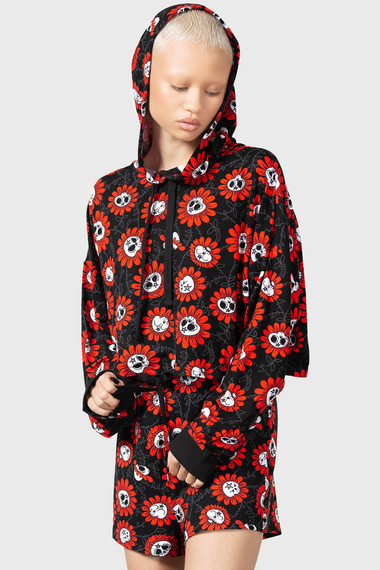 bluza damska KILLSTAR - GLOOM DAZE, z kapturem