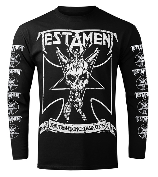 longsleeve TESTAMENT - THE FORMATION OF DAMNATION