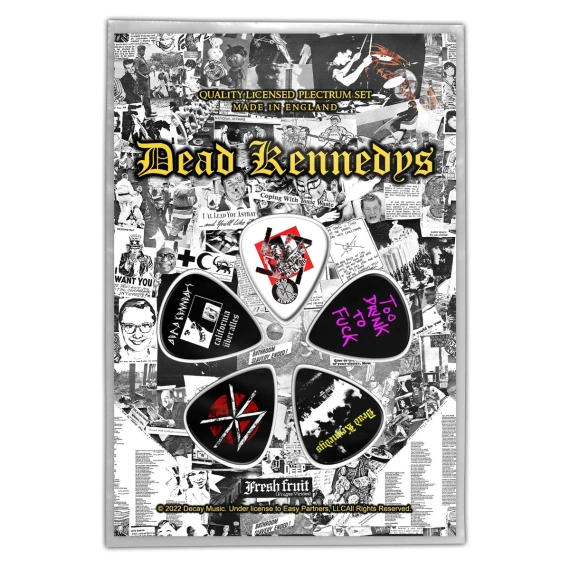 zestaw kostek do gitary DEAD KENNEDYS - FRESH FRUIT (5 szt)