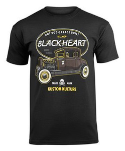 koszulka BLACK HEART - HOT ROD TRADITIONAL