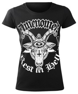 bluzka damska AMENOMEN - REST IN HELL (OMEN122DA)