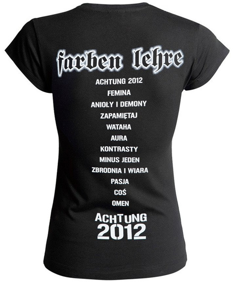 bluzka damska FARBEN LEHRE - ACHTUNG 2012