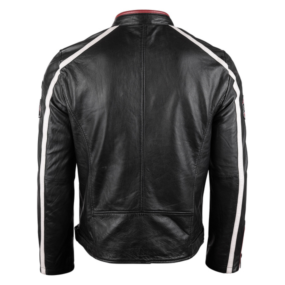 kurtka skórzana MMFYNN SF MEN RACER BLACK