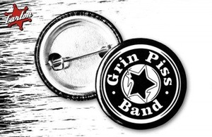 przypinka GRIN PISS - CAP