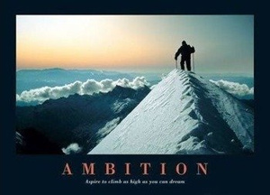 plakat AMBITION