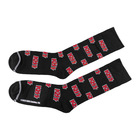 skarpetki KISS - ALL OVER LOGO