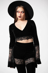 bluzka damska KILLSTAR - NAOMI (BLACK)