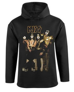 bluza KISS czarna, z kapturem