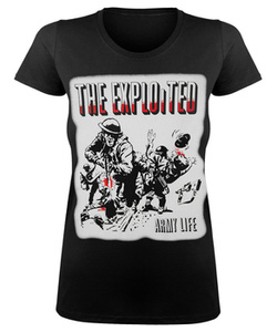 bluzka damska THE EXPLOITED - ARMY LIFE
