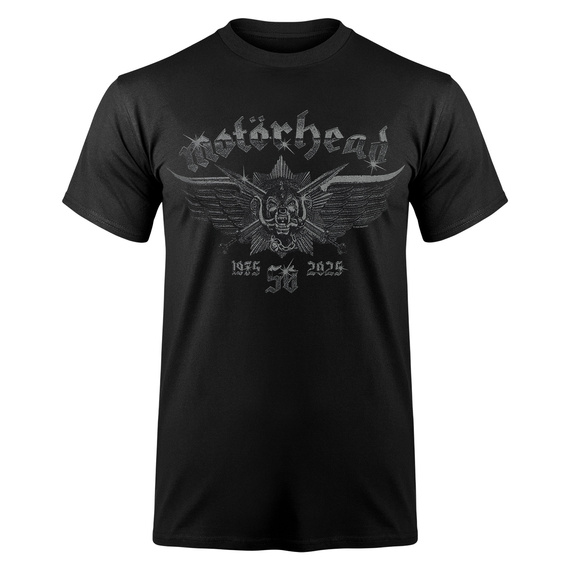 koszulka MOTORHEAD - 50 YEARS WINGS BADGE