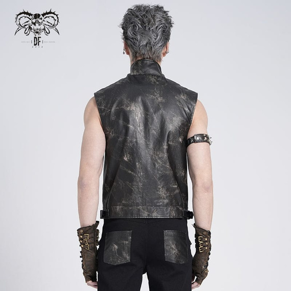 kamizelka DEVIL FASHION - BLACK GOTHIC PUNK 