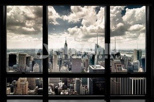plakat NEW YORK - WINDOW
