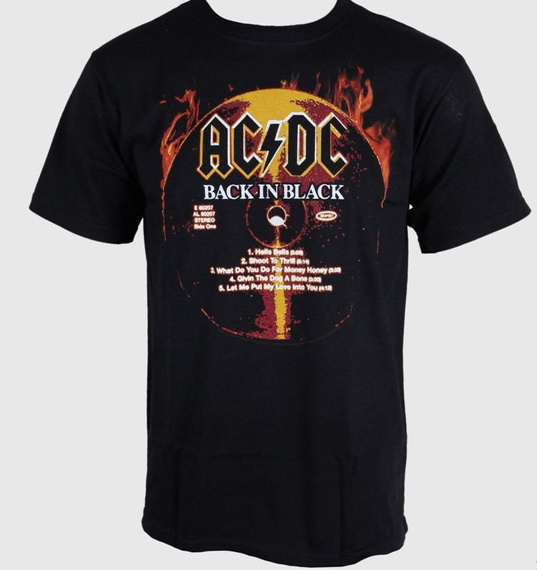 koszulka AC/DC - BACK IN BLACK