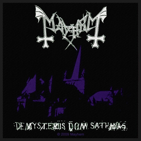 naszywka MAYHEM - DE MYSTERIIS DOM SATHANAS 