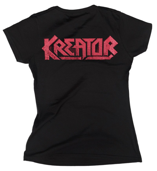 bluzka damska KREATOR - PLEASURE TO KILL (RED)